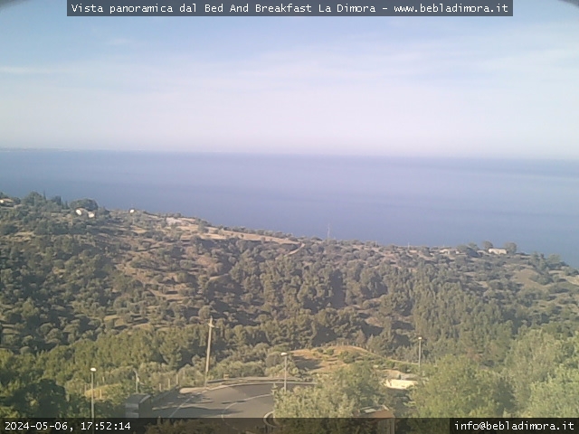 Vista panoramica dal B&B LA DIMORA - Centro Storico di Roseto Capo Spulico